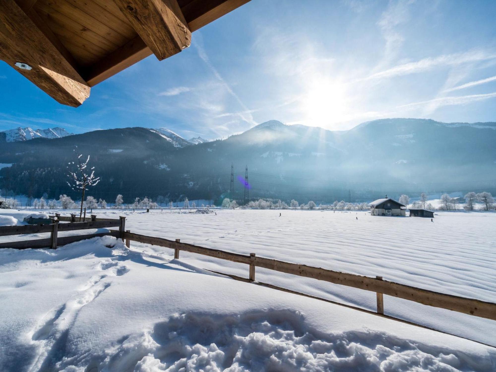 Detached Luxury Holiday Home With Sauna Niedernsill Dış mekan fotoğraf